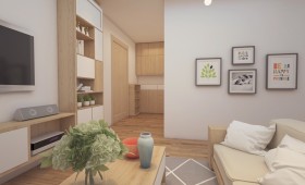 Thiết kế nội thất tiện dụng cho căn hộ diện tích nhỏ